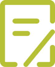 A graphic of paper and pen