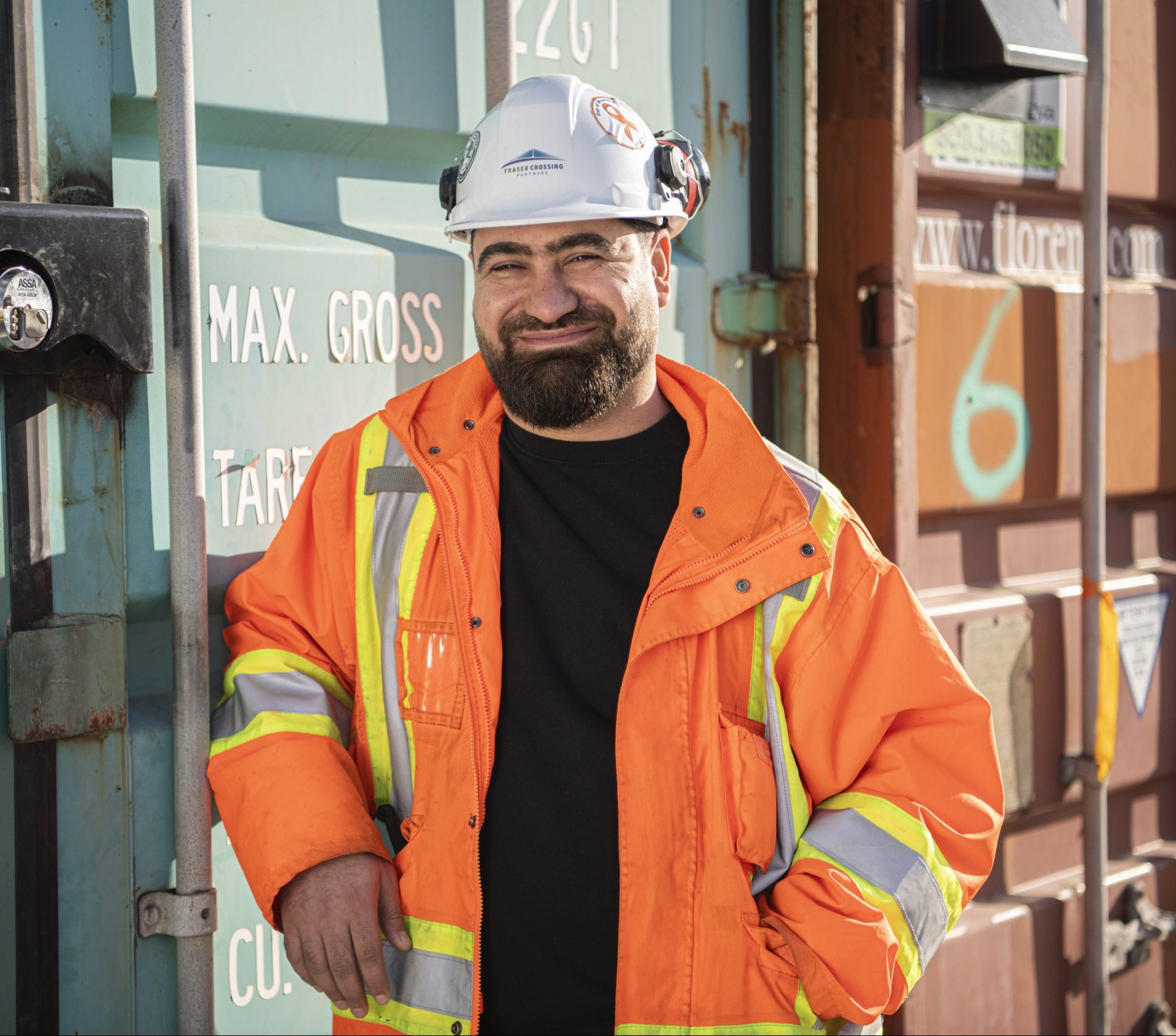 A picture of British Columbia Infrastructure Benefits employee named Mohammad Saleh