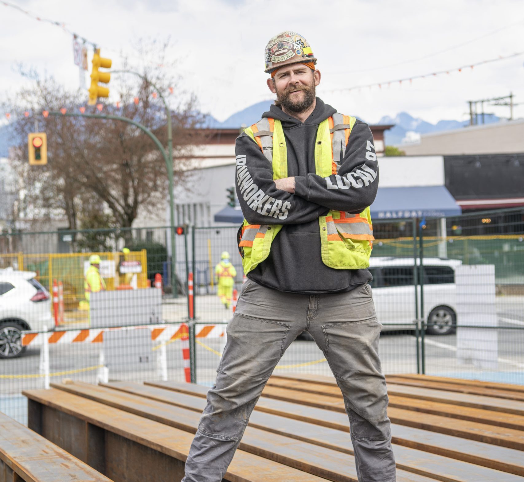 A picture of a worker named Kyle